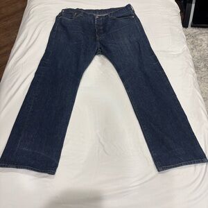 Levi's Dark Blue Straight Jeans